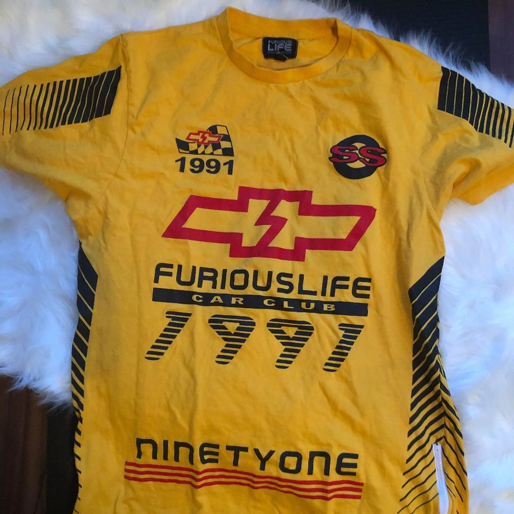 Vintage Furious Life 1991 Car Club All Over Print